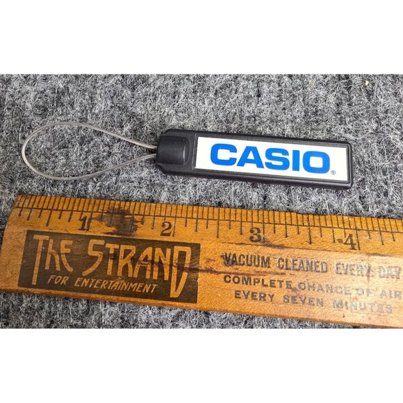 Casio Logo Keychain Strap With Metal Loop - Picture 2 of 4
